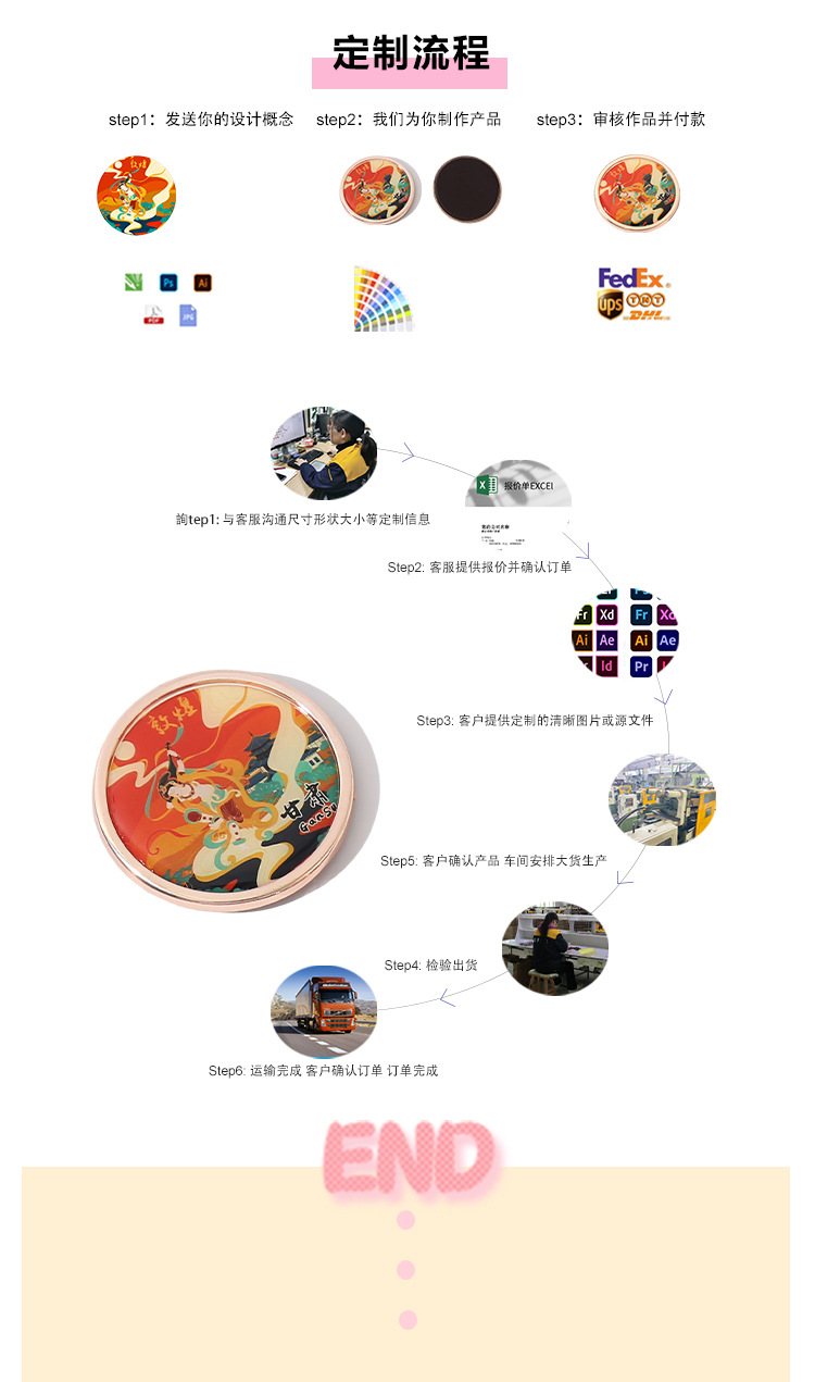 广州城市建筑风景冰箱贴金属文创旅游纪念品景区小蛮腰商务伴手礼详情21
