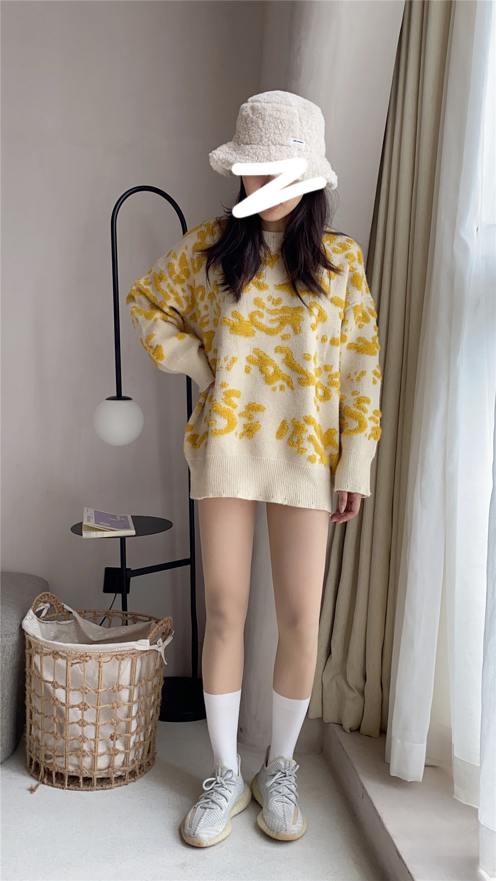 New patchwork stockings, black and white stockings, fake thigh stockings, sweet and cool fake calf stockings, sexy base stockings, pantyhose for women pic 17