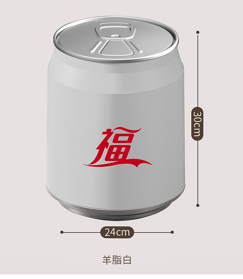 网红垃圾桶可乐易拉罐创意大容量带盖按压式卧室客厅家用收纳纸篓详情20