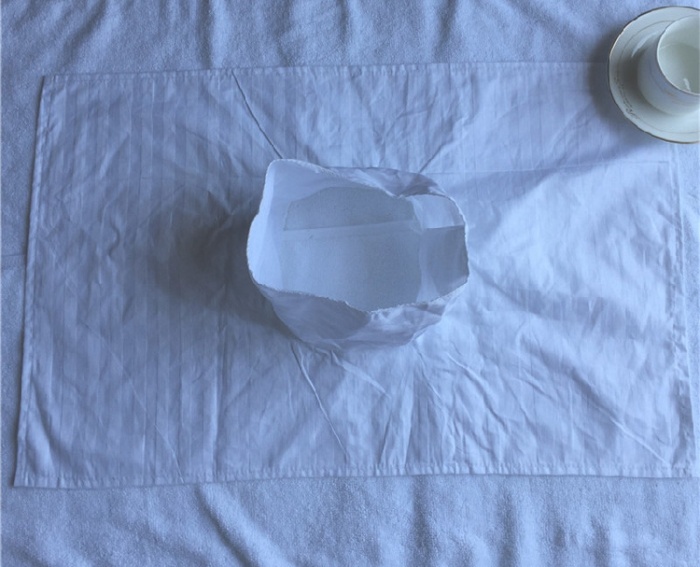 Massage cloth, massage towel, beauty bed sheet, perforated and dug hole bed sheet, massage bed sheet pic 6