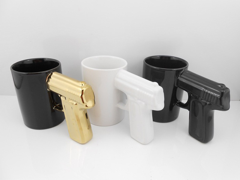 Mugs, creative mechanical ceramic cups, coffee cups, gifts for male colleagues, and color boxes for foreign trade pic 7