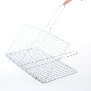 Stainless steel barbecue skewer holder, household skewer bucket, skewer roasting needle, roasting fork, iron skewer storage box set tools pic 31