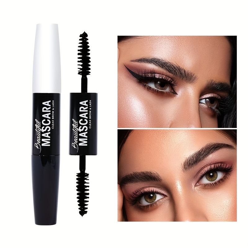 USHAS cross-border bestseller mascara in stock: long, waterproof, thick, curling, no smudging, long-lasting and no makeup fading pic 4