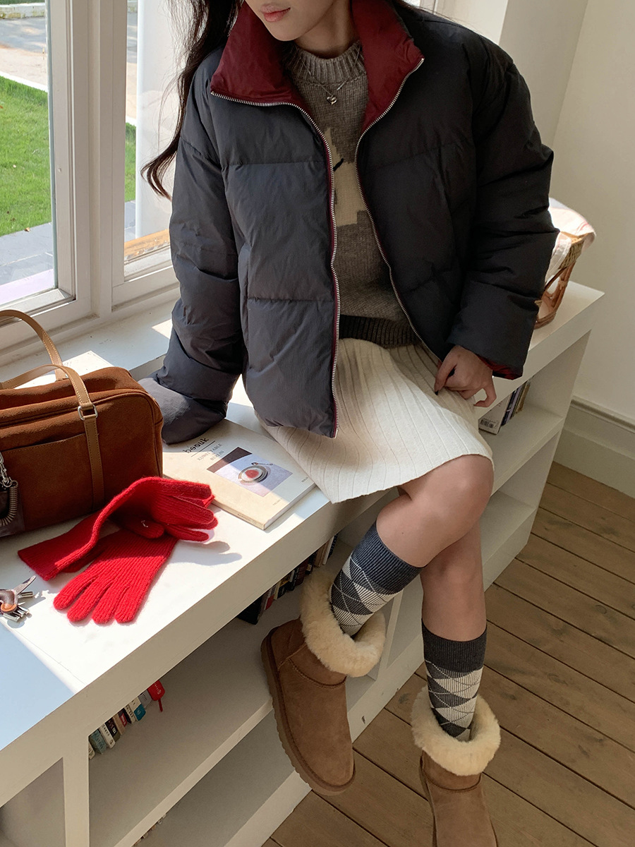 3th Morning North Island Park Korean Style Youthful Dog Embroidered Round Neck Pullover Sweater ZY2381 pic 41