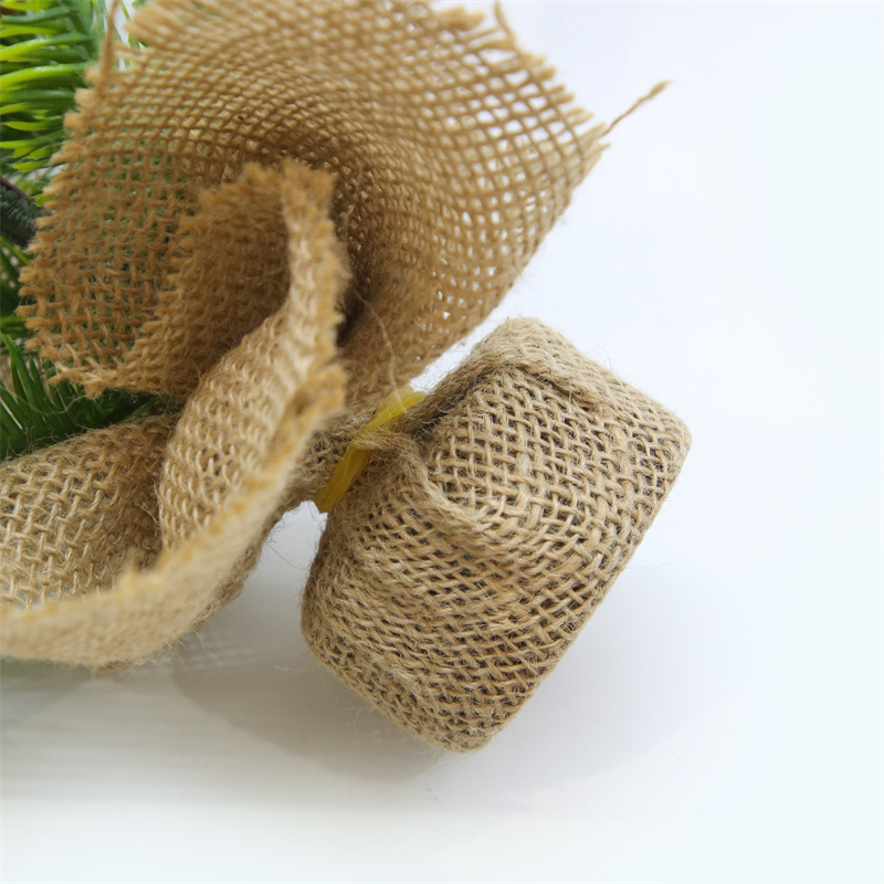 Christmas decorations, small PE cotton mini desktop Christmas tree ornaments, front desk desk decoration props pic 7