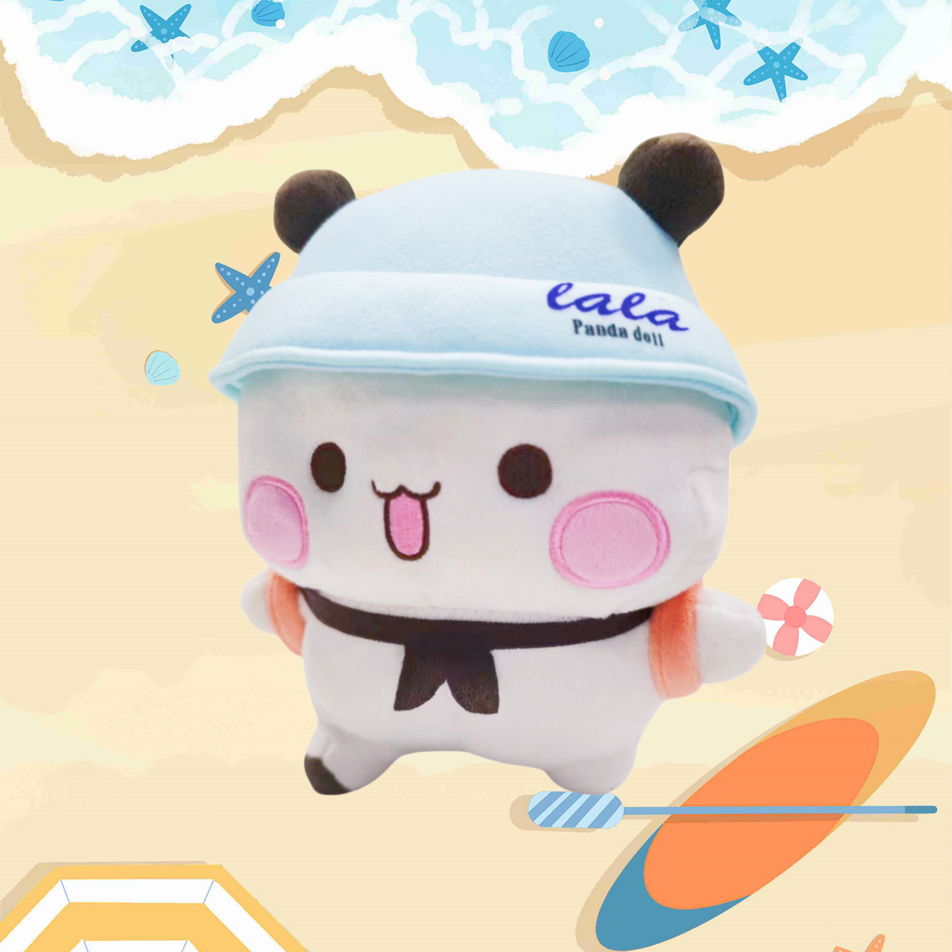 一二玩偶熊猫表情包公仔娃娃二次元动漫周边抱枕卡通毛绒玩具礼物详情2