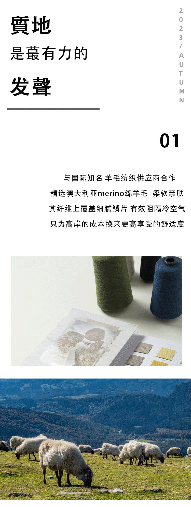 Cloud Softness ~ Early autumn long-sleeved semi-high neck knitted base layer sweater, seamless one-piece wool sweater for women, 100 pure wool pic 10