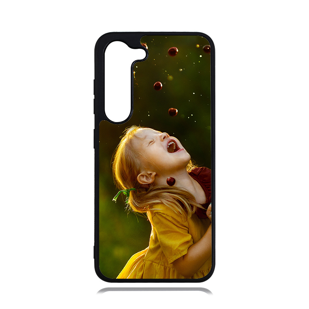 Suitable for diy blank materials of Samsung S23 series heat transfer TPU+PC phone cases, personalized and creative pic 1
