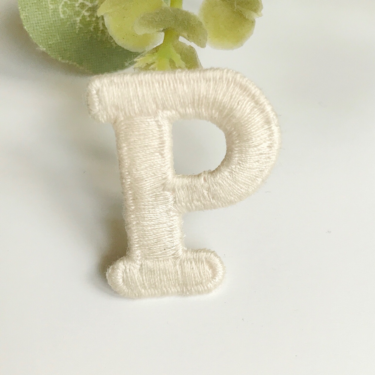 辅料刺绣花DIY布贴S水溶英文字母R刺绣帽子徽章P刺绣logo补丁贴C详情7