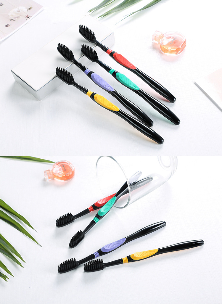 【10 Pieces 】 Yangzhou Macaron Toothbrush, soft-bristled Premium toothbrush, adult household, individually packaged medium-bristled toothbrush pic 25