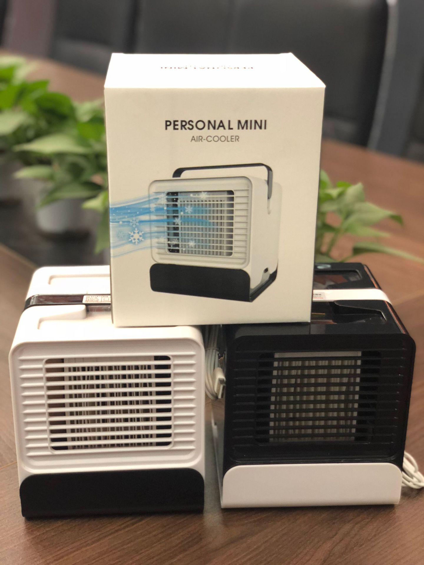 New Black Spade A cold air blower, cold fan, air cooler, desktop small air conditioner, USB mini electric fan, one-piece consignment pic 22