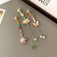 新中式古风汉服花朵发簪中国风盘发头饰发钗简约现代丸子头女发饰详情12