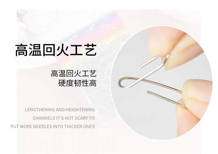 28mm silver electroplated paper clip, metal paper clip, office affordable, direct supply from supermarket, metal paper clip binding clip pic 7