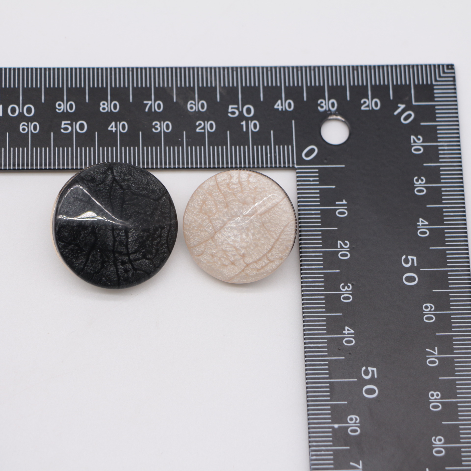 塑料电镀沙金树脂花纹时装新款不规则高脚风衣西装装饰详情9