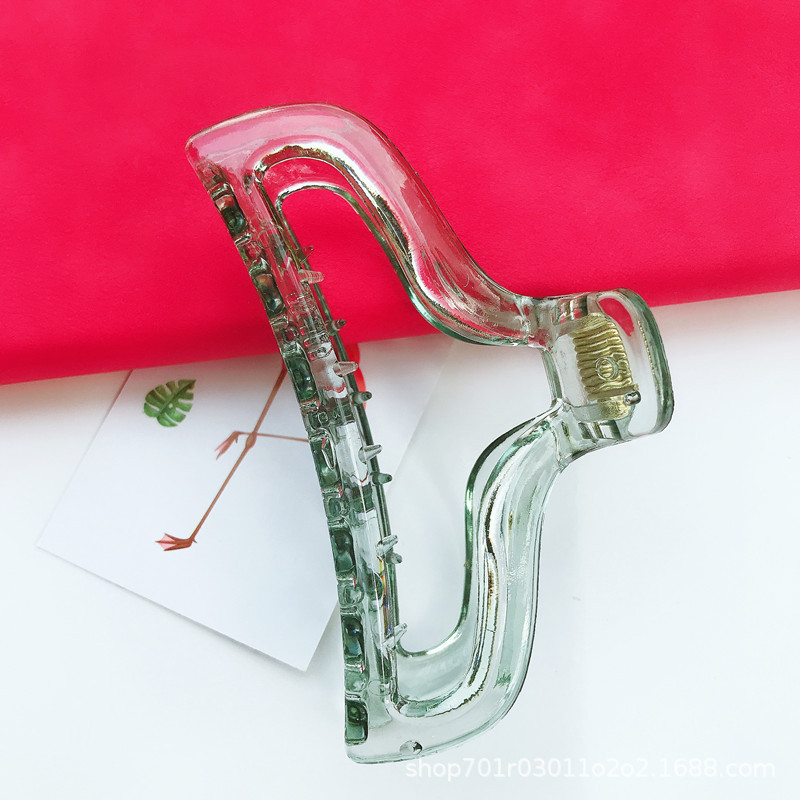 Wholesale of Korean-style fashionable and trendy hair accessories, hair trims, spring, summer and autumn plastic grab clips, high-end and elegant accessories pic 6