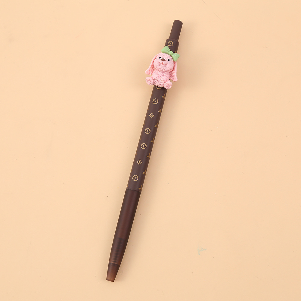 Zhongfan Box set Trendy pet Press Gel Pen 0.05m Cartoon Card Love Signature Pen, a pen for primary school students to write and take exams pic 11