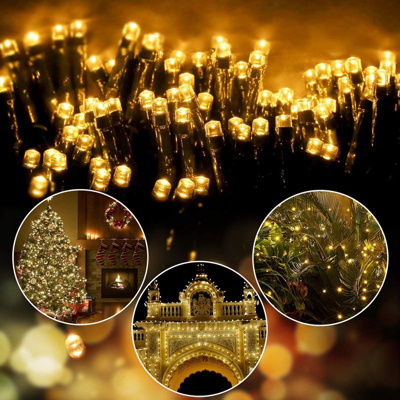 [procesamiento personalizado] control remoto solar led light string al aire libre waterproof garden yard decoration star string light pic 4