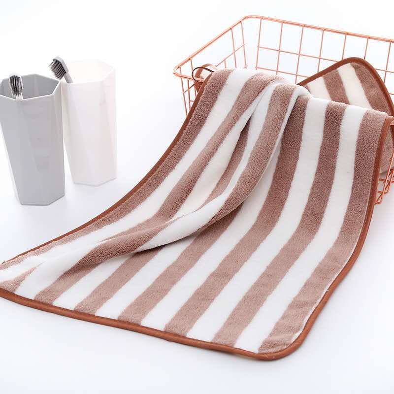 A best-selling household coral fleece absorbent large towel wrap for both men and women, soft and shedding bath towel pic 17