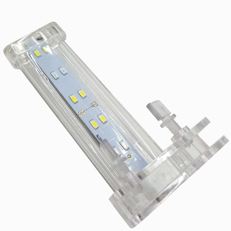 Aquarium fish tank lighting fixtures, crystal fish tank clamps, aquarium LED lights, various sizes of small clamps pic 12