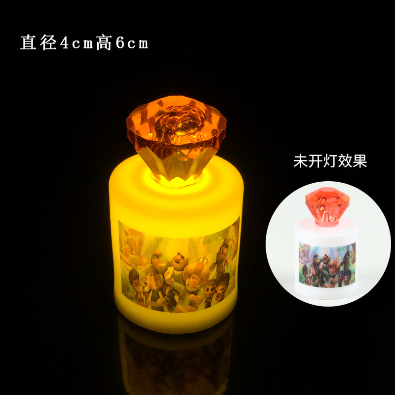 Spiral candle-shaped proposal electronic candle decorative handicrafts and ornaments pic 14
