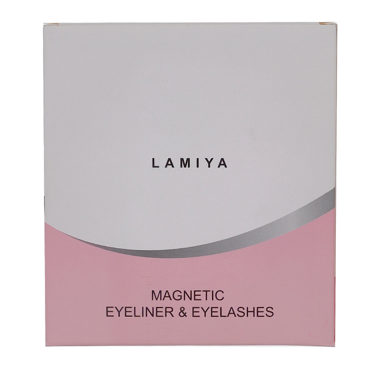 Magnetic eyeliner liquid set with tweezers, glue-free magnetic new natural quantum magnet false eyelashes pic 8