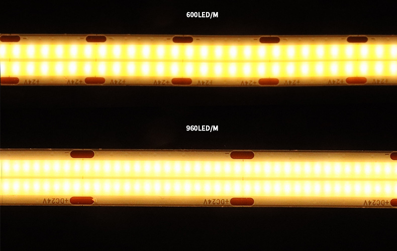 12MM低压线型双排高亮960灯每米单色高密度无暗区COB灯带 照明装饰其他分类LED灯带详情1