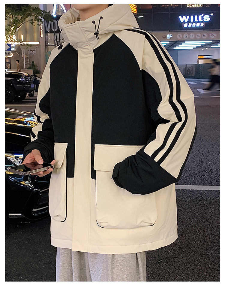 90%白鸭绒羽绒服男高品质新款外套男情侣加厚保暖宽松休闲服男装详情14