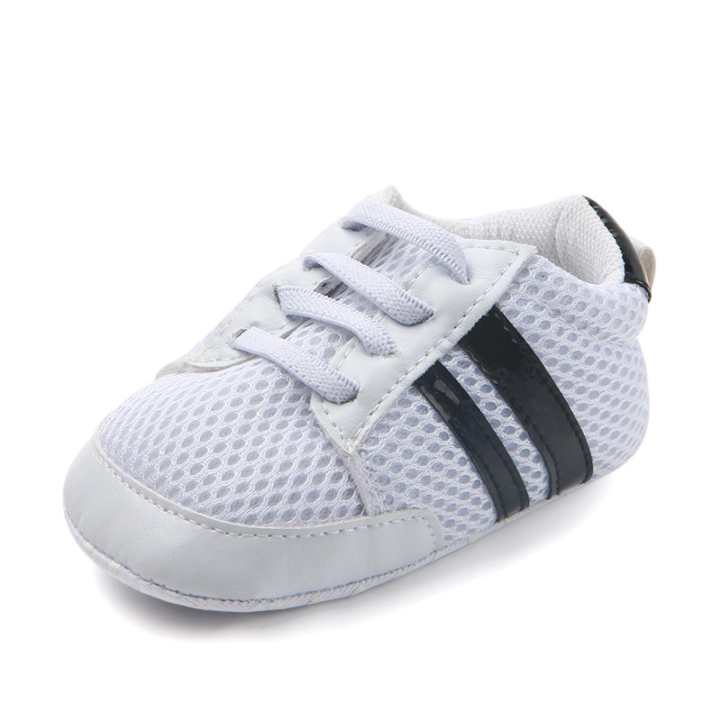 Wholesale spring and autumn breathable mesh baby shoes, soft-soled anti-slip baby walking shoes, casual 0842 pic 15