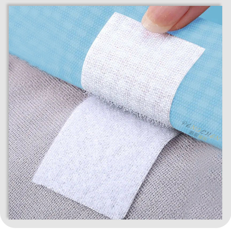 Sofa cushion fixing back adhesive Velcro, invisible bed sheet carpet anti-slip fixing tape, traceless self-adhesive mother-and-child adhesive buckle pic 10
