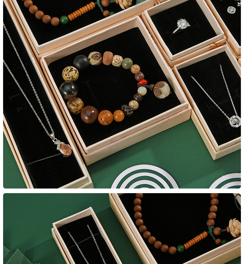 Wholesale of original design Chinese-style paper jewelry packaging boxes, stud earrings, bracelets, necklaces, hairpins and jewelry boxes in stock pic 17