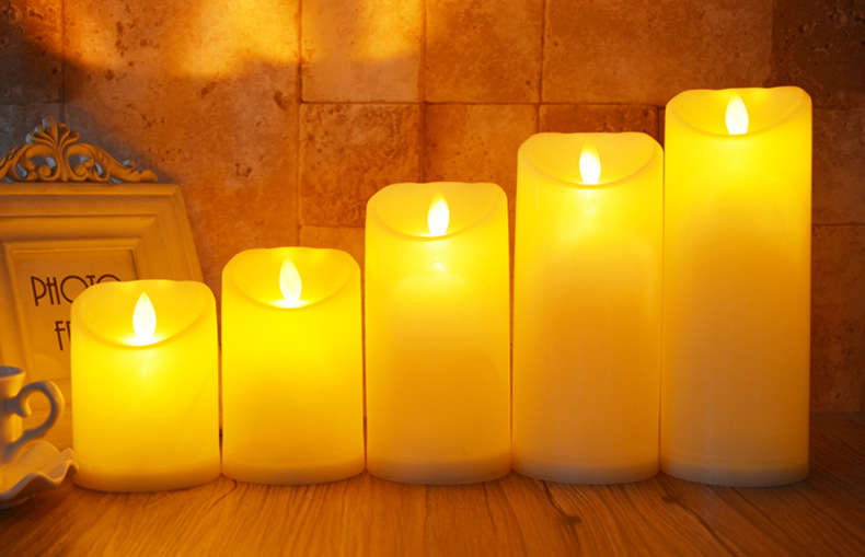led swing remote control electronic candle, concert stage performance, wedding murder mystery game simulation decoration, atmosphere props pic 12