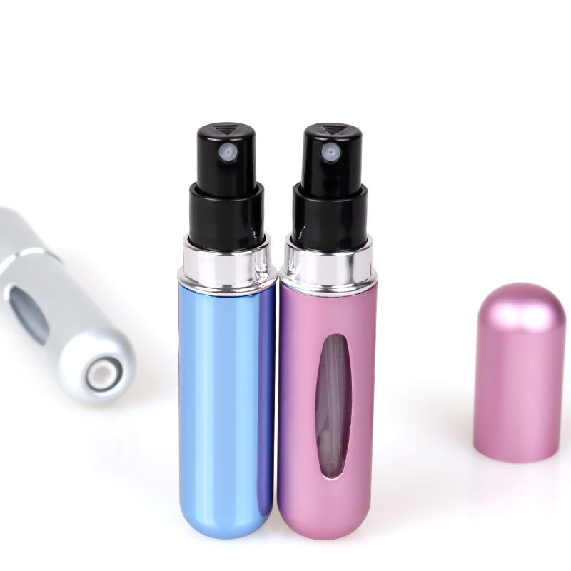 5ml perfume bottle, bottle-filled self-pumping, recyclable and refillable spray bottle, high-end portable cosmetic bottle pic 8