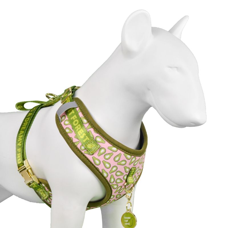 跨境新品夏日可爱时尚宠物胸背带吊坠适用于中大型宠物狗狗万圣节宠物详情3