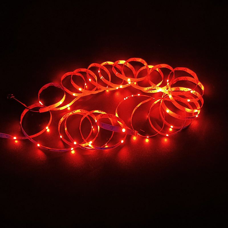 LED2835RGB soft light 12V54 light bare board engineering type light strip RGB seven-color advertising decorative flexible light strip pic 11