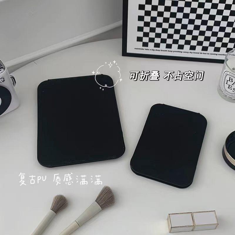 镜子折叠女学生化妆可立家用台式教室随身便携宿舍高清桌面梳妆镜详情6