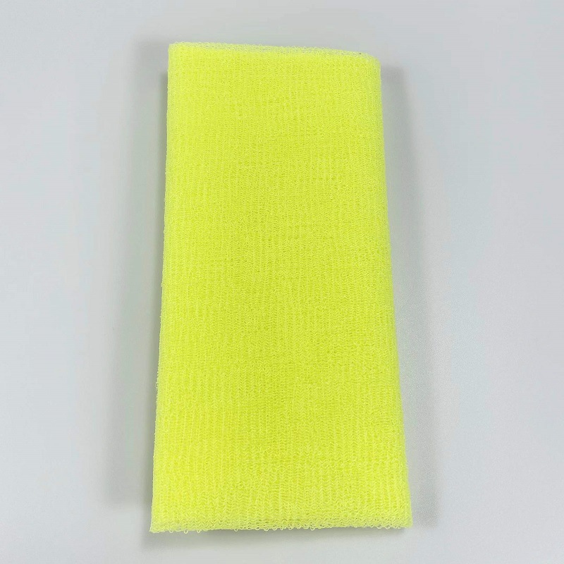 Customized nylon bath scrubbing towels, thin and long strips, bath towels, sauna towels, coarse sand rubbing mud bath towels, and pull back strips from the manufacturer pic 13