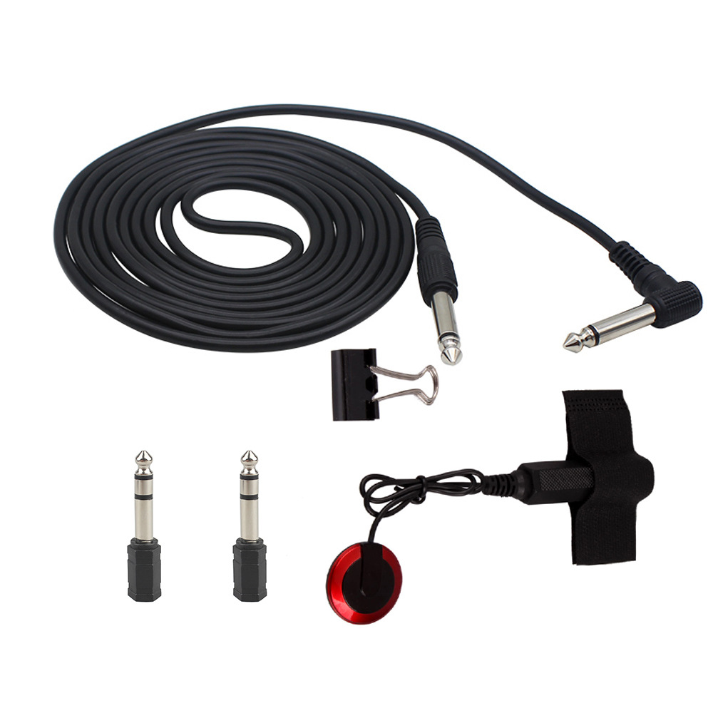 Electric guitar five-piece set (3-meter connection cable +2 converters + pickups + clips) wholesale of electric guitar accessories pic 5