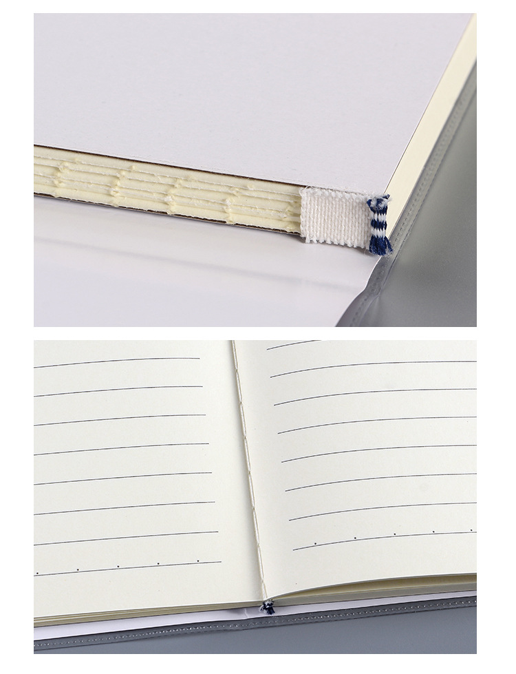 16k rubber-covered notebooks, PVC covered notebooks, creative and simple notepads, student diaries, exercise books wholesale pic 6