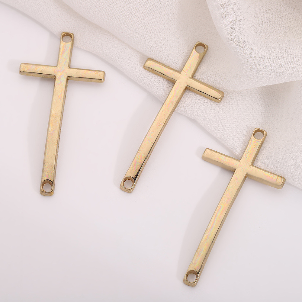 Retro alloy jewelry accessories, European cross earrings, pendants, diy necklaces, clothing decoration materials, pendants pic 4