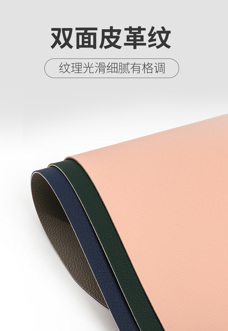 European-style leather placemats, InS-style waterproof, oil-proof and heat-insulating table MATS, triangular steak pu placemats, bowl and cup MATS pic 21