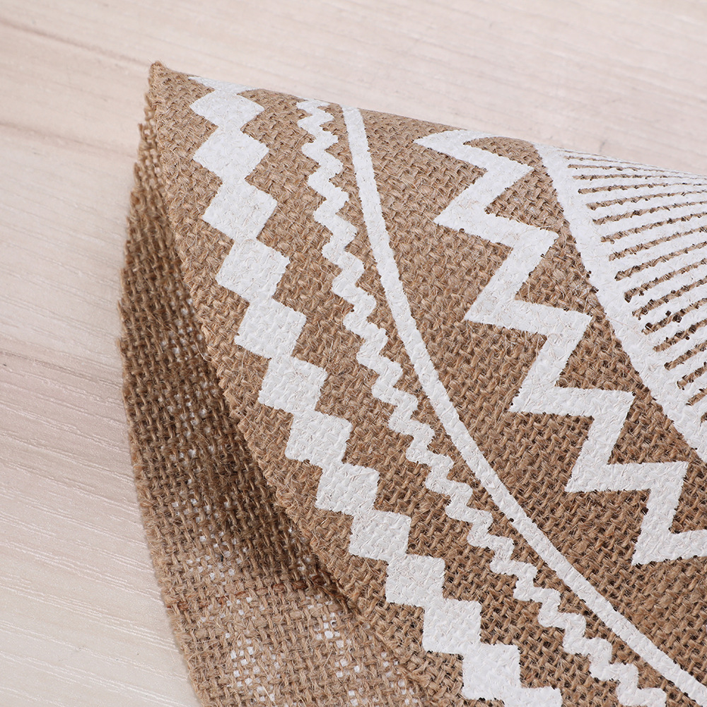 European-style home decoration placemats, Amazon anti-slip, heat-resistant and heat-insulating printed table MATS, coffee tables, high-end linen woven Western placemats, heat-resistant table MATS, essential quality guarantee for dining tables pic 7