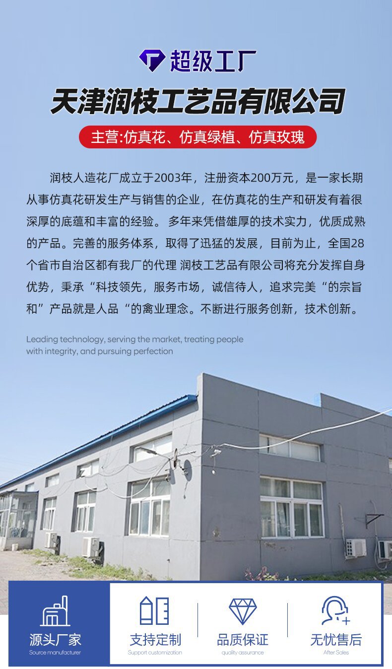 跨境新款仿真花万代兰假花胡姬兰婚礼插花装饰酒店橱窗布置道具详情4