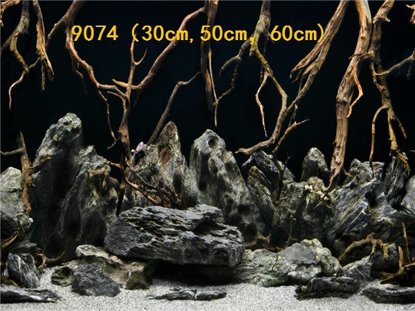 30cm tall, single-sided thin aquarium fish tank background painting, aquarium equipment and supplies glass sticker background painting pic 64