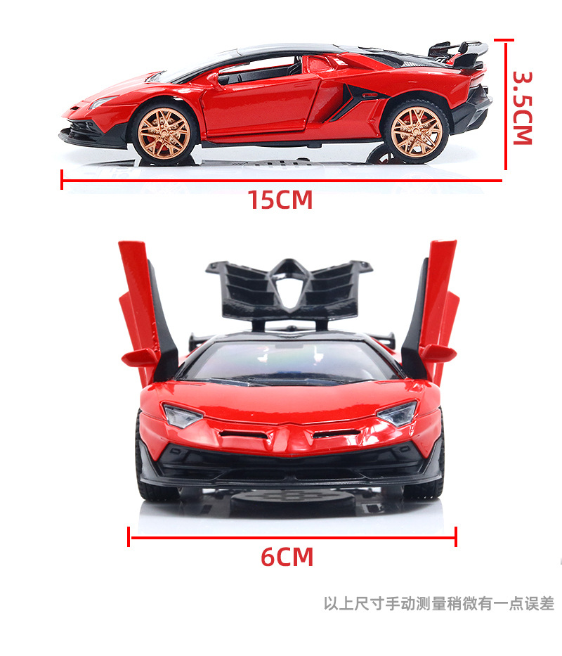 1:32仿真合金车模型儿童玩具汽车玩具车摆件跑车礼物跨境批发代发详情3