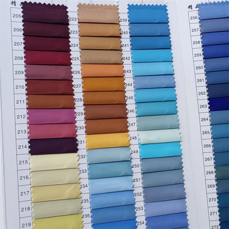 Cross-border polyester 50D/300T Chunyafang 100% polyester cotton-padded fabric is in stock from a powerful factory pic 5