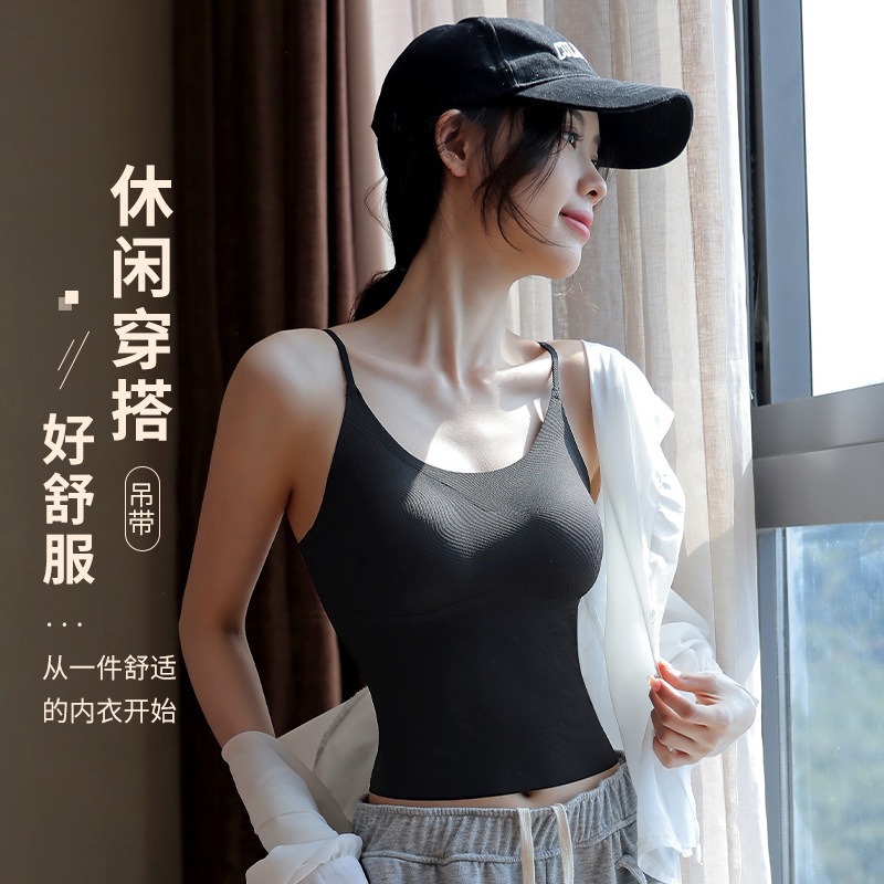 加工定制无钢圈背心式软支撑无痕内衣女小胸聚拢文胸收副乳防下垂详情6