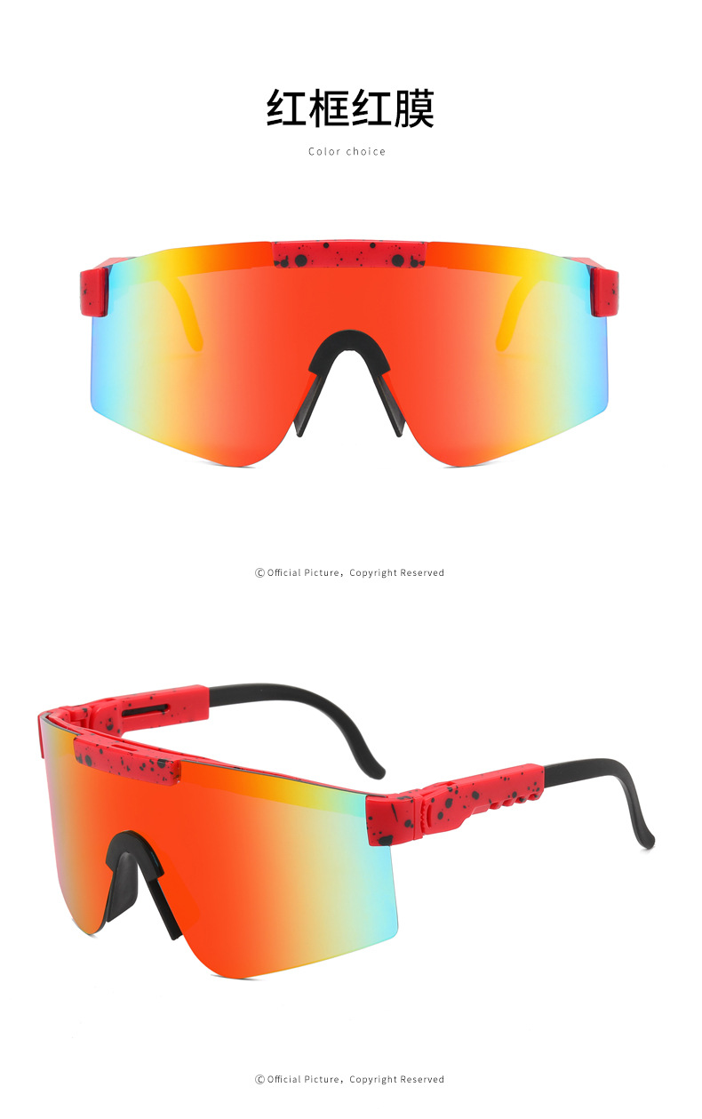 Wholesale of new cross-border outdoor sports sunglasses for women from Europe and America, anti-ultraviolet sunglasses for men pic 65