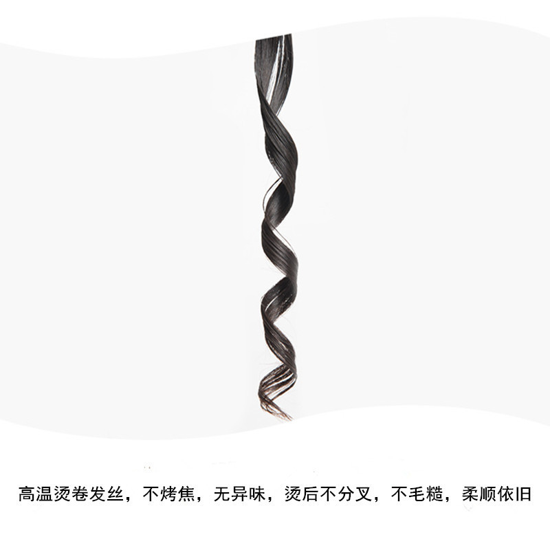 Wholesale of real human hair, large braids, hair products, wigs, clips, hair pieces, new ultra-thin real human clips pic 6