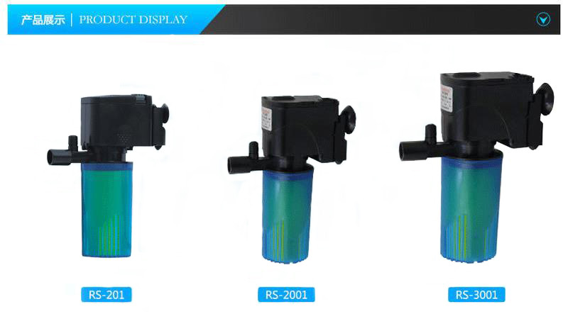 Wholesale supply of Risheng Filter aquarium filters, aquarium filter pumps, and fish tank filtration equipment pic 24