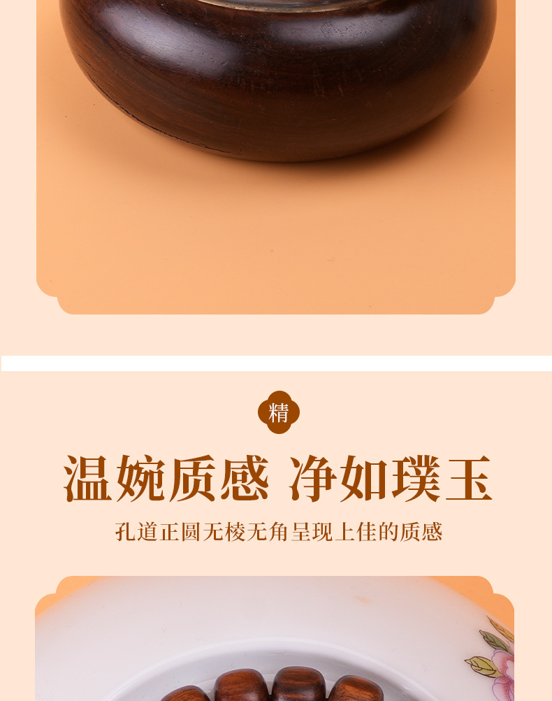 厂家批发绿檀黑檀芭比檀香男女款念珠手链手串佛珠DIY文玩单圈详情8